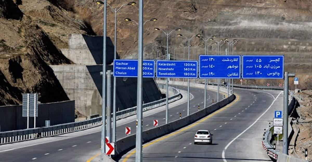 اتصال آزادراه تهران-شمال به مازندران تا پایان امسال
